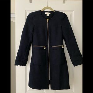 H&M Navy blue coat
